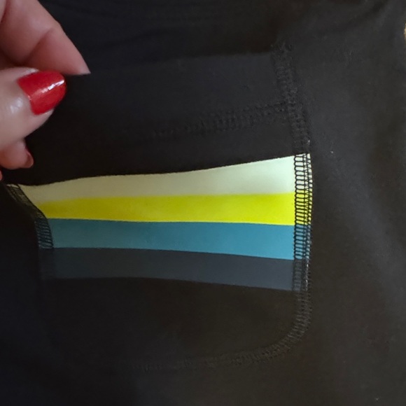 VS Pink black pants - Picture 3 of 4